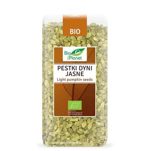 Pestki Dyni uskane Jasne Bio 350 g - Bio Planet - 2869574354