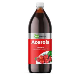 Acerola Bez Dodatku Cukru 1L - Ekamedica - 2869574382