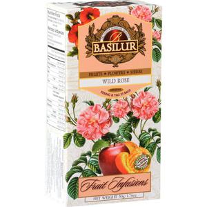 Herbata Owocowa w Saszetkach WILD ROSE 50 g (25 x 2 g) - BASILUR - 2869574395