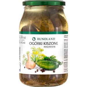 Ogrki Kiszone Maosolne 820 g (460 g) - Runoland - 2872198254