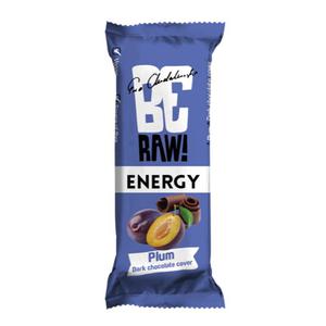 BeRaw Baton Energy Plum liwka Chocolate 40 g - 2869574504