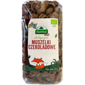 Muszelki Czekoladowe BIO 300 g - Eko-Wital - 2869574542