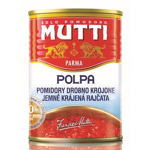 Pomidory w Kawakach 400 g Drobno Krojone Polpa Pulpa MUTTI - 2869574716