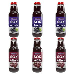 3 x Sok z Aronii 750 ml - NaturAvena + 3 x Sok z Wini 750 ml - NaturAvena - 2872198289