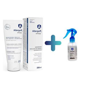 Allergoff Atopy - Barierowa Emulsja do Kpieli Leczniczych 250 ml - ICB Pharma + GRATIS Allergoff Spray MINI 120 ml - ICB Pharma - 2872510724