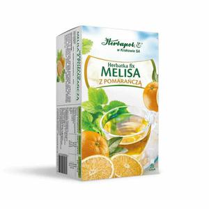 Herbatka FIX Melisa z Pomaracz 40 g (20 x 2 g) - Herbapol Krakw - 2872510838