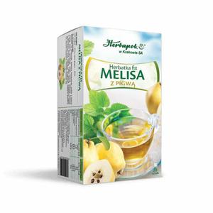 Herbatka FIX Melisa z Pigw 40 g (20 x 2 g) - Herbapol Krakw - 2872510839