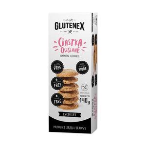 Ciastka Owsiane Bezglutenowe 140 g Glutenex - 2872510910