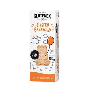 Ciastka Bananowe Bezglutenowe 100 g Glutenex - 2872510911