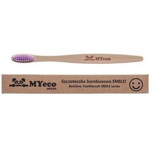 Szczoteczka Bambusowa Do Zbw Smile Soft - Fioletowa MyEcoBrush - 2872510949