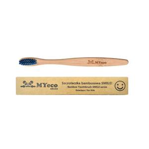 Szczoteczka Bambusowa Do Zbw Dla Dzieci Smile Soft - Niebieska MyEcoBrush - 2872510953