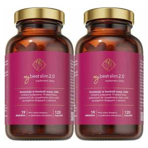 2 x My BestSlim 2.0 - 120 Kapsuek MyBestPharm - My Best Slim - 2872510976