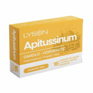 Apitussinum Gardo - Odporno (Pyek Kwiatowy + Propolis + Mid) 40 g (16 Pastylek) - yso - 2872511129