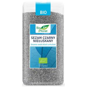 Sezam Czarny Nieuskany Bio 250 g - Bio Planet - 2829356902