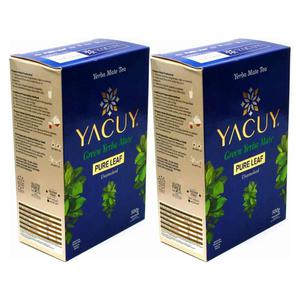 2 x Yerba Mate YACUY Pure Leaf Unsmoked Vaccum 500 g - 2872511345