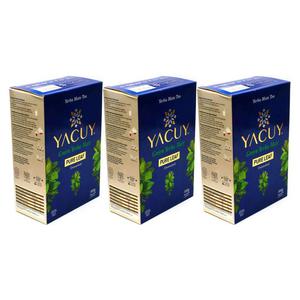 3 x Yerba Mate YACUY Pure Leaf Unsmoked Vaccum 500 g - 2872511346