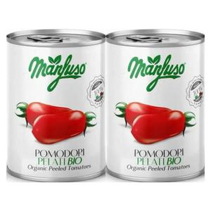 2 x Pomidory Bez Skrki Bio 400 g - Manfuso - 2872511491