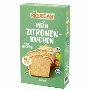 Mieszanka Na Ciasto Cytrynowe Bezglutenowe Bio 500 g - Biovegan - 2872511551