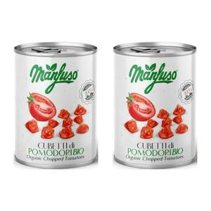 2 x Pomidory w Kawakach Bio 400 g (240 g) - Manfuso - 2872511575