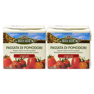 2 x Przecier Pomidorowy Passata w Kartonie Bio 500 g La Bio Idea - 2872511639