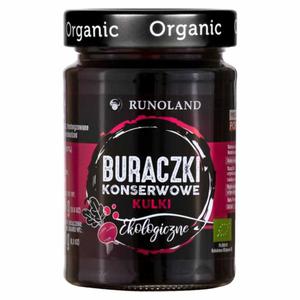 Buraczki Konserwowe Kulki BIO 300 g (180 g) - Runoland - 2872511915