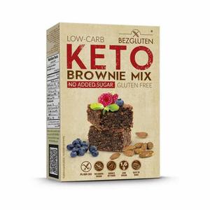 Low - Carb KETO BROWNIE Bezglutenowa Mieszanka do Wypieku Ciasta Bez Dodatku Cukru 150 g - Bezgluten - 2872511947