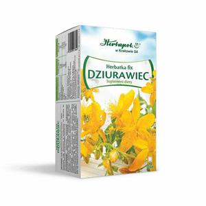 Herbatka Fix Dziurawiec 40 g (2 g x 20 Sztuk) Suplement Diety - Herbapol Krakw - 2872511989