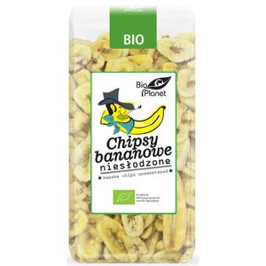 Chipsy Bananowe Niesodzone Bio 150 g - Bio Planet