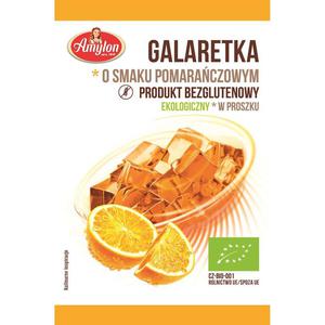 Galaretka o Smaku Pomaraczowym Bio 40 g -Amylon - 2829357654