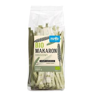 Makaron Orkiszowy Wstki Szpinakowe Bio 250 g - Niro - 2829357681