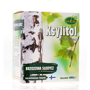 Ksylitol 1 Kg Fiski Cukier Brzozowy Danisco Oryginalny Xylitol z Brzozy Finlandia Aka - 2872510261