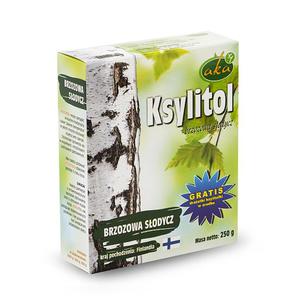 Ksylitol 0,25 Kg Fiski Cukier Brzozowy Danisco Oryginalny Xylitol z Brzozy Finlandia Aka - 2829357848