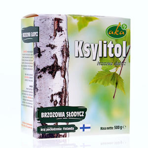 Ksylitol 0,5 Kg Fiski Cukier Brzozowy Danisco Oryginalny Xylitol z Brzozy Finlandia Aka - 2829357849