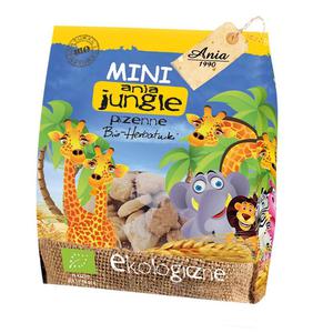 Herbatniki Pszenne Mini Jungle Bio 100 g - Bio Ania - 2829357868