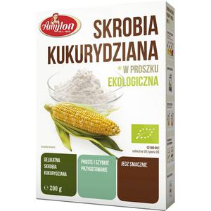 Skrobia Kukurydziana Bio 200 g - Amylon - 2829357966