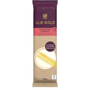 Makaron Kukurydziano-Ryowy Spaghetti Bezglutenowy Bio 500 g Alb-Gold - 2829358090