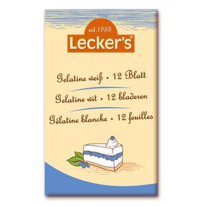 elatyna w Listkach Bio 20 g (12 listkw) - Lecker's - 2829358101