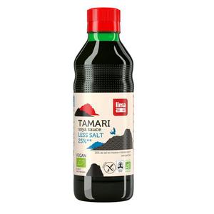 Sos Tamari 25% Mniej Soli Bio 250 ml - Lima - 2829358176