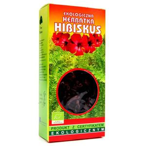 Hibiskus Herbatka Eko 50g - Dary Natury - 2829358453