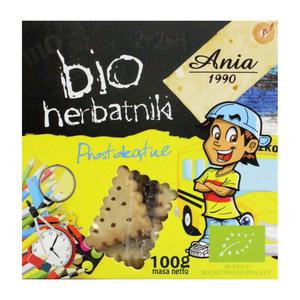 Herbatniki Prostoktne Bio 100 g Bio Ania - 2829358473