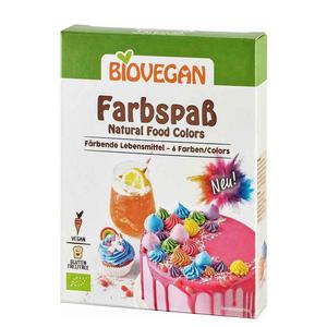 Barwniki Spoywcze Bio 6 x 8 g Biovegan - 2829358638