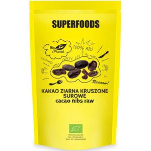 Kakao Ziarna Kruszone Surowe Bio 250 g - Bio Planet - 2829358759