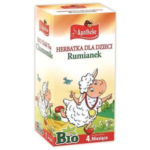 Herbatka Dla Dzieci Rumianek Bio 20 x 1 g Apotheke - 2829359563