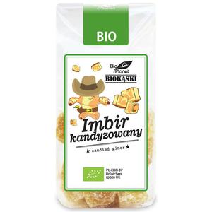 Imbir Kandyzowany Bio 100 g Bio Planet - 2869569969