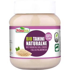 Tahini Naturalne Bio 100% Sezamu 350 g - Primaeco - 2872197706