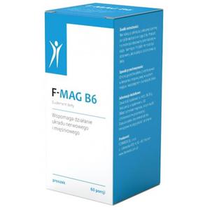F-MAG B6 Magnez i Witamina B6 Proszek 60 porcji - Formeds - 2872510276