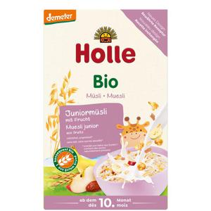 Kaszka Junior Musli Wieloziarnista z Owocami Bez dodatku Cukru Bio Demeter 250 g - Holle - 2861090531