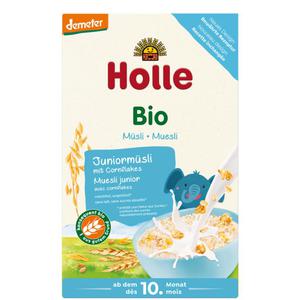 Kaszka Junior Musli Wieloziarnista z Corn Flakes Bez Dodatku Cukru 250 g BIO Demeter - Holle - 2861090532