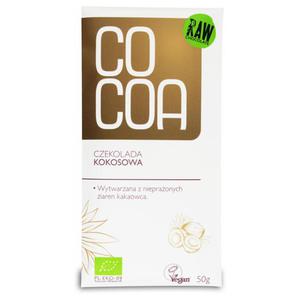 Czekolada Kokosowa Bio 50 G - Cocoa - 2861090623