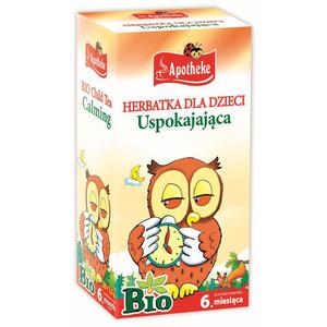 Herbatka dla Dzieci Uspokajajca Bio 20 x 1,5 g Apotheke - 2829357103